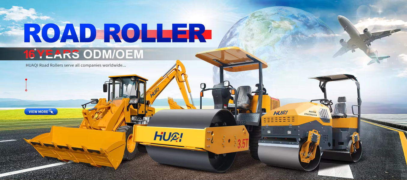 Construction Road Roller