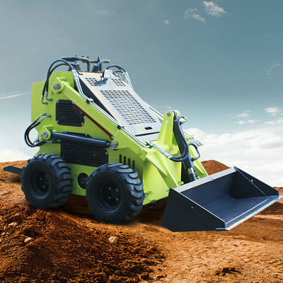 0.15 M3 Mini Gasoline Tracked Skid Steer Loader with MOOG Hydraulic Cylinder Certification