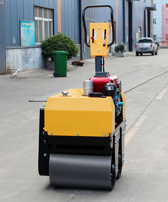 600mm Compaction width Walk Behind Tandem Road Roller For Your Requirement