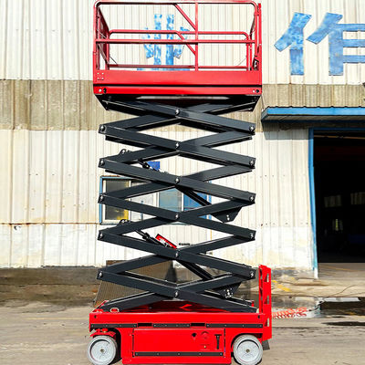 8m Self Propelled Aerial Work Platform with Battery Power and 48V/4.5kw Lifting Power