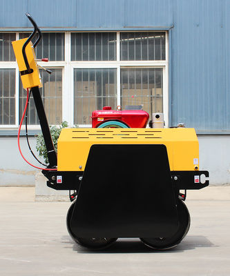 600mm Compaction width Walk Behind Tandem Road Roller For Your Requirement