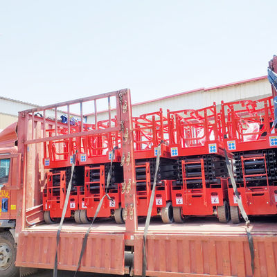 8m Self Propelled Aerial Work Platform with Battery Power and 48V/4.5kw Lifting Power