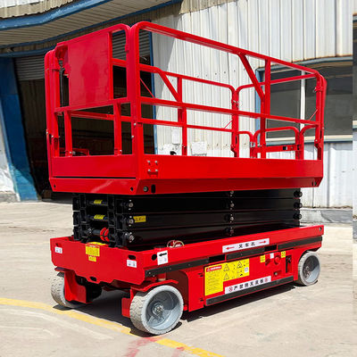 8m Self Propelled Aerial Work Platform with Battery Power and 48V/4.5kw Lifting Power