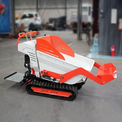 High Operating Efficiency Ton Crawler Mini Rubber Vibration Diesel Dumper Self Loading