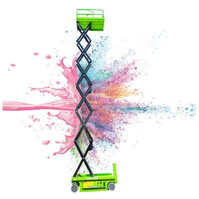 900mm Extension Mobile Electric Scissor Lift Platform for Loder Weight of 2000kg in Work