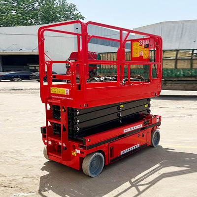 900mm Extension Mobile Electric Scissor Lift Platform for Loder Weight of 2000kg in Work