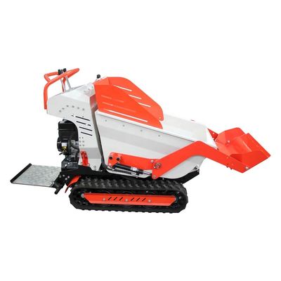 Self Loading Crawler Loader Dumper Mini 800kg Dumper with Disc Distribution Cycloid Motor