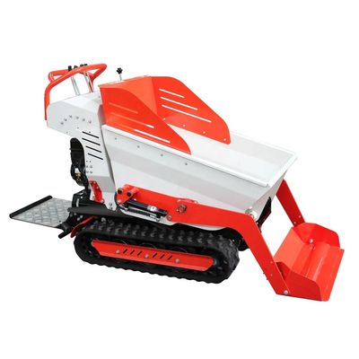 800kg Load Capacity Mini Crawler Dumper with 6.5HP Engine and Hydraulic Flow 28.8 L