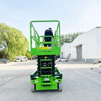 320kg Rated Loading Capacity Tracked Driven Crawler Scissor Lift for Rough Terrain