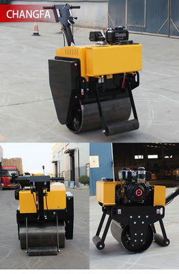 2.5L Fuel Tank Capacity Single Wheel Roller for Walk Behind Vibratory Compaction