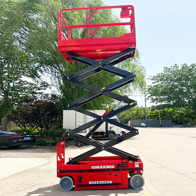 Mid Rise 4m Portable Small Scissor Lift 2400*1170mm with Max Lifting Height of 4m