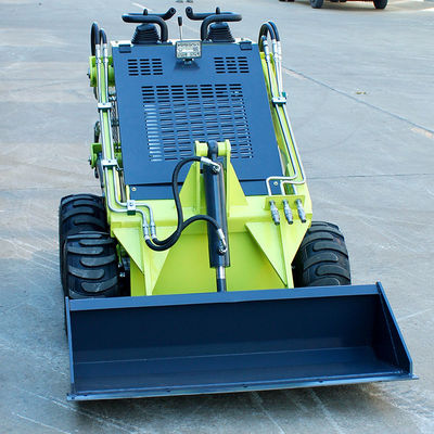 Small Sliding Loaders Mini Skid Steer Loader With Attachments With Working Speed 0-6 km/h