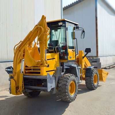 Versatile 1 Ton Backhoe Loader And Towable Mini Backhoe for Your Construction Needs
