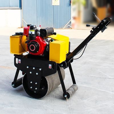 330kg Small Vibratory Mini Compactor Road Roller with 0.5mm Nominal Amplitude