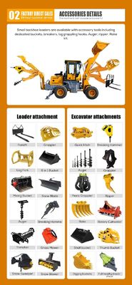 55kw Backhoe Loader with 4x4 Wheel Loader Unmatched Performance and Reliability