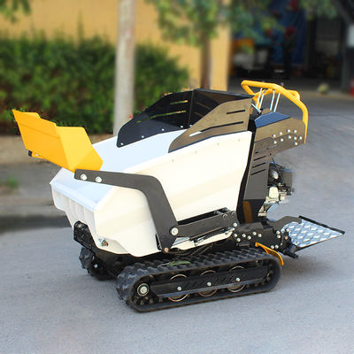 Mini Dumper Self Loading Ce Certified Crawler Loader Garden Gasoline Small Dumper 300kg