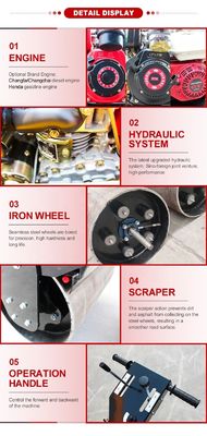 Gasoline Engine Roller for Small Mini Road Roller Compactor Asphalt Set Pavement Roll