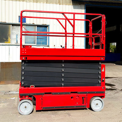 Lowest Height 1700mm Mobile Self-Propelled Scissors Lift Platform for Glass Cleaning