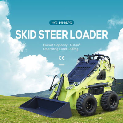 Hydraulic Pump Huade Mini Skid Steer Loader With Attachment for Construction Projects