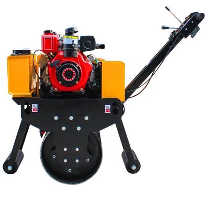 11KW Walk Behind Mini 500Kg Single Drum Hand Asphalt Small Tandem Rollers Compactor