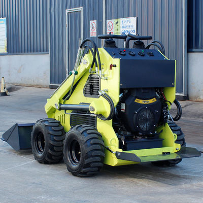 Hydraulic Pump Huade Mini Skid Steer Loader With Attachment for Construction Projects