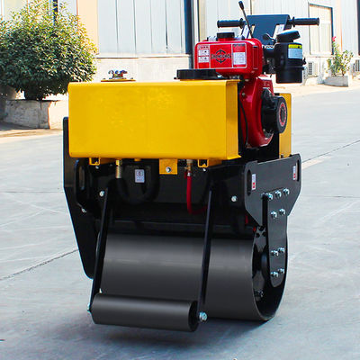 11KW Walk Behind Mini 500Kg Single Drum Hand Asphalt Small Tandem Rollers Compactor