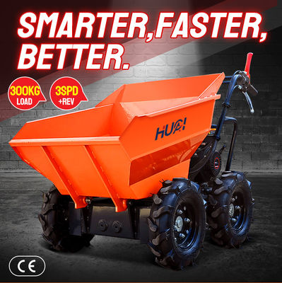 Wheel Barrow Mini Dumper Site Mini Crawler Dumper Loader with 4.1/3600kw/rpm Rated Power