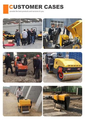 45KN Exciting Force Mini Static Road Roller for Easy Maneuverability and Control