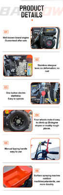 Electric Diesel Self Loading Electrico Mini Track Crawler Truck Dumper 500kg 1 Ton Made