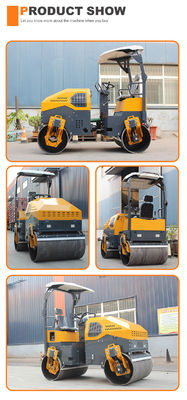 45KN Exciting Force Mini Static Road Roller for Easy Maneuverability and Control