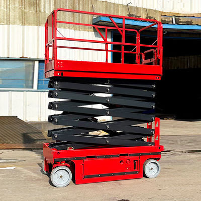 320kg Rated Loading Capacity 12M Double 6M To 14M Trailer Lift Aerial Work Platform
