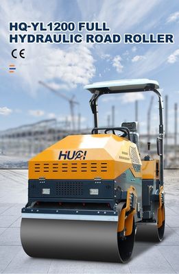 Double Drum Roller 3 Ton Hydraulic Vibratory Road Compactor for Smooth and Compaction