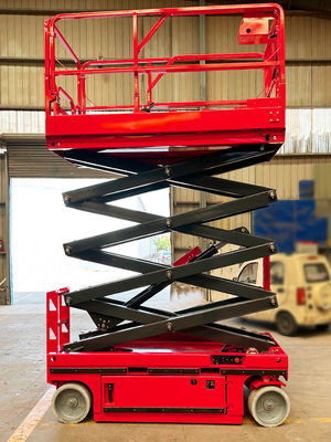 HQ-Lift Full Electric Mobile Folded Platform for Narrow Spaces Max Lifting Height 14m