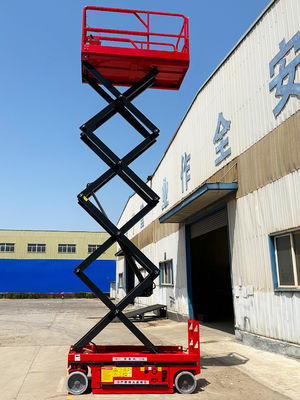 400mm*2400mm Moving Crawler Mobile Manlift for Aerial Work on High Platform 5m-14m