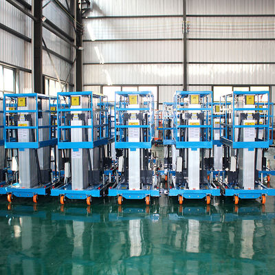 400mm*2400mm Moving Crawler Mobile Manlift for Aerial Work on High Platform 5m-14m