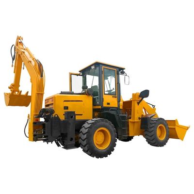 Smallest Electric Wheel Backhoe Loaders with 150 mm Wheel Base Mini Front End Loader