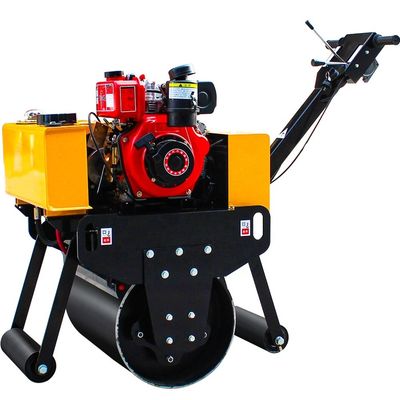 Road Construction Machinery 0.5 Ton Vibration Single Drum Road Roller with EPA Engine
