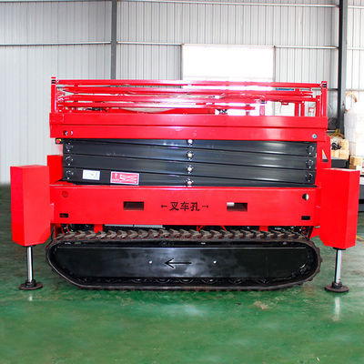 Electric Diesel Man Lift on Tracks with 4m Max Lifting Height and 0-34M/MIN Hoisting Speed