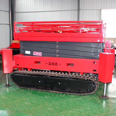 Electric Diesel Man Lift on Tracks with 4m Max Lifting Height and 0-34M/MIN Hoisting Speed
