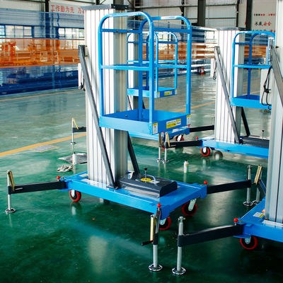 320kg Rated Loading Capacity Electric and Diesel Aerial Platform for Economic Man Lift