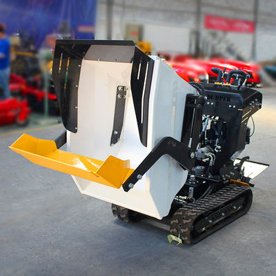 Self-loading Mini Crawler Dumper with 500kg Loader Capacity and 360 kg Machine Weight