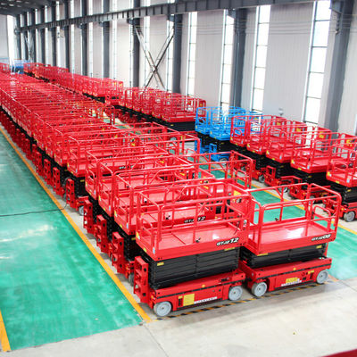 320kg Rated Loading Capacity Electric and Diesel Aerial Platform for Economic Man Lift