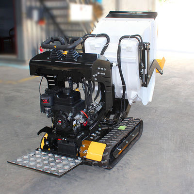 Self-loading Mini Crawler Dumper with 500kg Loader Capacity and 360 kg Machine Weight