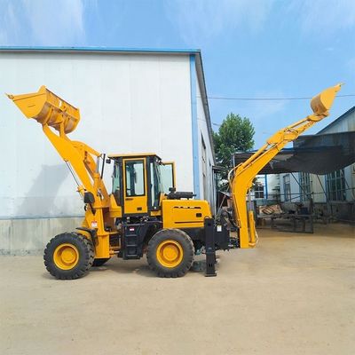 Manufacturing Plant Mini Backhoe Loader with 3 cbm Bucket Capacity and Front Loader