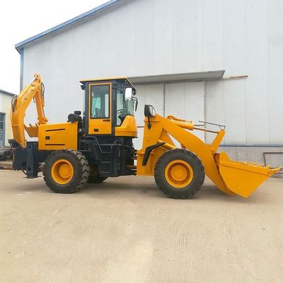 500 mm Min. Turning Radius Backhoe Loader Front Loader And Backhoe And Materials