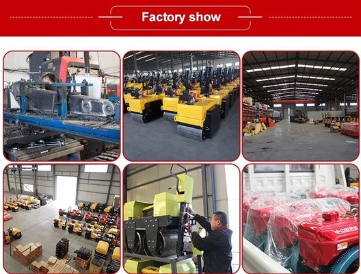 YANMAR Engine 500kg Walk-Behind Single Drum Road Roller with CE Certification