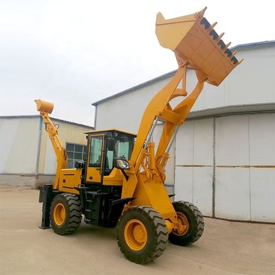 500 mm Min. Turning Radius Backhoe Loader Front Loader And Backhoe And Materials