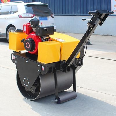 Small Road Roller Vibrator Compactor with 0.5mm Nominal Amplitude and 0-4 km/h Speed