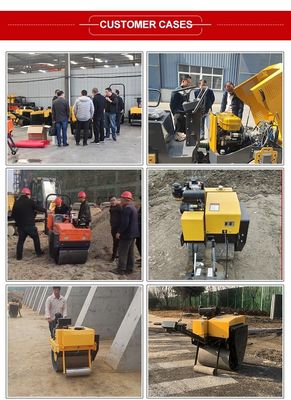 600mm Compaction Width Small Pedestrian Vibratory Road Roller for Compaction