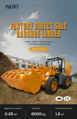 CHAOSHUN Hydraulic Cylinder Small Backhoe Loader for Heavy-Duty and Construction Work
